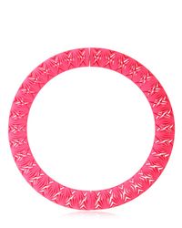 Vojd Studios | Pink Chevron Necklace | Lyst