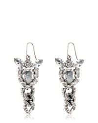 Emanuele Bicocchi | Metallic Swarovski Crystal Earrings | Lyst