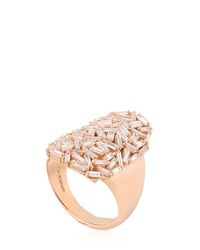 Suzanne Kalan | Pink Shield Ring | Lyst
