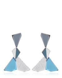 Silvia Rossi Blue Queen Earrings
