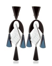 Silvia Rossi Blue Ballet Earrings