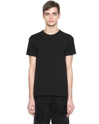 Jil Sander | Black Essential Slim Fit Cotton T-shirt for Men | Lyst