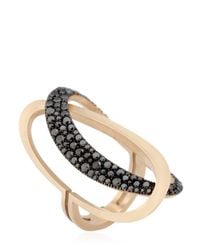 Antonini | Black & White Ring | Lyst