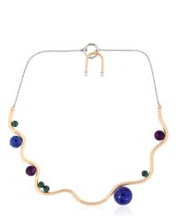 Uribe | Blue Aleksei Necklace | Lyst