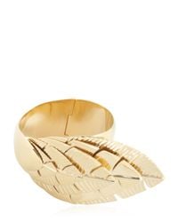 Aurelie Bidermann | Metallic Talitha Gold Plated Cuff Bracelet | Lyst