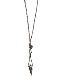 Emanuele Bicocchi | Metallic Silver Skull Pendant Necklace for Men | Lyst