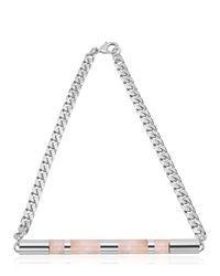 Vita Fede | Metallic Cylinder Stone Necklace | Lyst