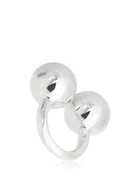 Betony Vernon Metallic Double Sphere Massage Ring