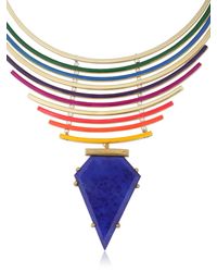 Gemma Redux | Multicolor Color Bleed Necklace | Lyst