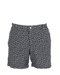 Danward | Black Printed Breathable Nylon Swimming Shorts for Men | Lyst
