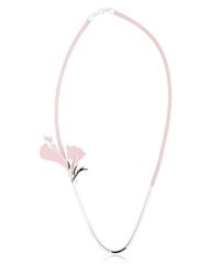 EK Thongprasert | Metallic Silicone Single Flower Necklace | Lyst