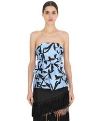 Cameo | Blue Little Love Bustier Top | Lyst
