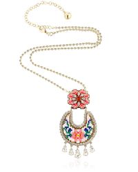 Shourouk | Multicolor Leitmotiv Necklace | Lyst