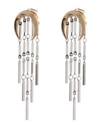 Eddie Borgo | Metallic Sybil Fringed Earrings | Lyst