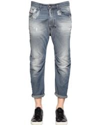 DIESEL | Blue 18cm Narrot Viscose Blend Denim Jeans for Men | Lyst