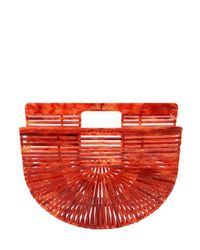 Cult Gaia - Red Mini Acrylic Ark Bag - Lyst