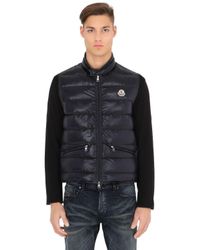 Moncler | Blue Gui Quilted Nylon Down Vest for Men | Lyst