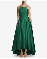 betsy and adam high low gown