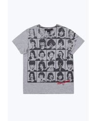 Marc Jacobs Gray Yearbook Tee