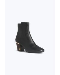 Marc Jacobs Black Aria Status Ankle Boot