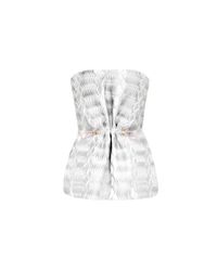 Mary Katrantzou - White Ametrine Top - Lyst