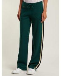 Pantalon de jogging en laine Race Track Bella Freud en coloris Green