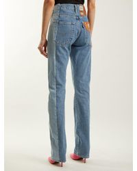 Jean droit revisité X Levi's Vetements en coloris Blue