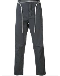 Off-White c/o Virgil Abloh Gray Grey Cotton Pants for men