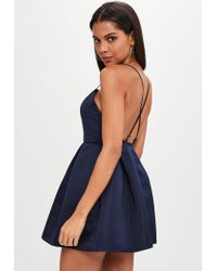 Satin Skater Dress