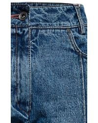 Magda Butrym | Blue Brownsville Cropped Jean | Lyst