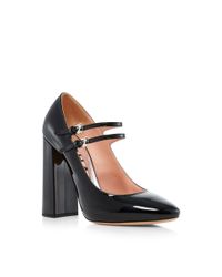 Rochas | Black Enea Patent Leather Mary Janes | Lyst