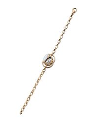 Monica Rich Kosann | White 18k Yellow Gold Locket Bracelet | Lyst