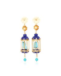 Of Rare Origin | Blue Turquoise Aviary Classic Earring | Lyst