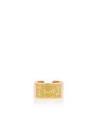Alison Lou | Metallic Monopoly Stackable $500 Ring | Lyst