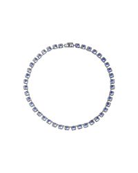 Larkspur & Hawk | Blue Bella Small Riviere Gold And Quartz Earrings | Lyst