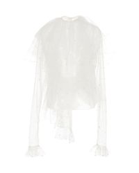 Rodarte | One Of A Kind Platinum 18K White Gold, Diamonds And Natural Pearl Necklace | Lyst