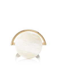 Marni | Metallic Circular Horn Cuff Bracelet | Lyst
