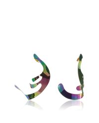 Rosie Assoulin | Multicolor Roxanne Assoulin For Oil Slick Small Sculptural Earrings | Lyst