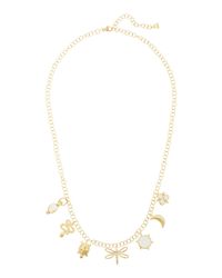 Temple St. Clair | Metallic Tree Of Life Mix Charm Necklace | Lyst