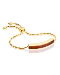 Monica Vinader | Red Baja Bracelet | Lyst