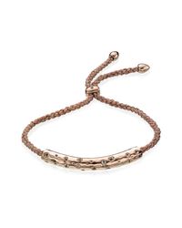 Monica Vinader | Natural Esencia Scatter Friendship Bracelet | Lyst