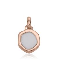 Monica Vinader | Pink Atlantis Gem Mini Pendant | Lyst