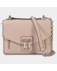 Proenza Schouler Multicolor Hava Chain Shoulder Bag In Sand Grained Calfskin