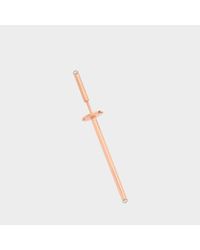 Vanrycke Pink Massai Earrings In Gold And Diamonds