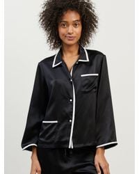 Morgan Lane - Black Ruthie Top In Noir - Lyst