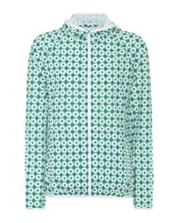 Veste de sport à capuche imprimée Packable Tory Sport en coloris Green