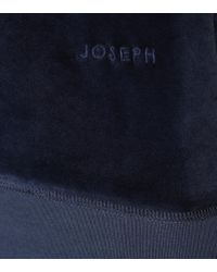 Pull en velours Joseph en coloris Blue