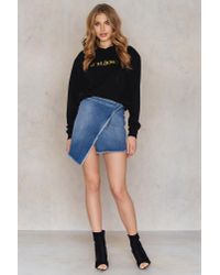 NA-KD Black Girlboss Hoodie