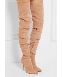 balmain campbell over the knee boot