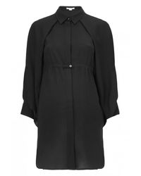 Alexander Wang | Black Batwing Cape Dress | Lyst